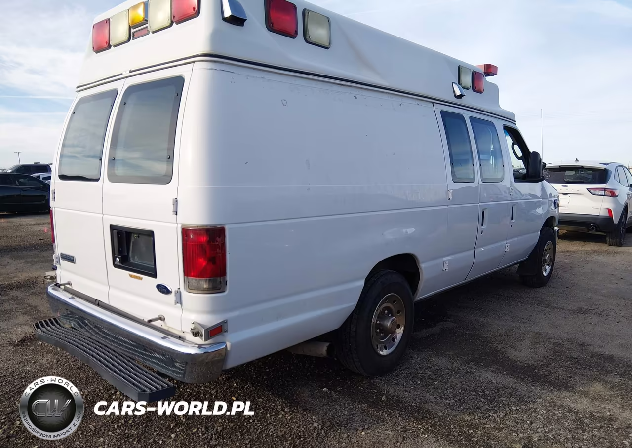 2008 Ford Econoline E350 Super Duty Van VIN:1FDSS34P18DA39448 - 4