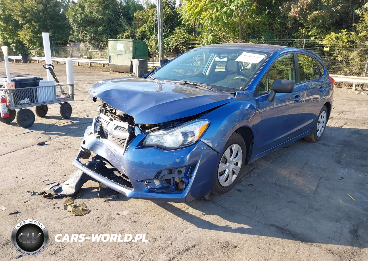2016 Subaru Impreza VIN:JF1GPAA65G8225177 - 2