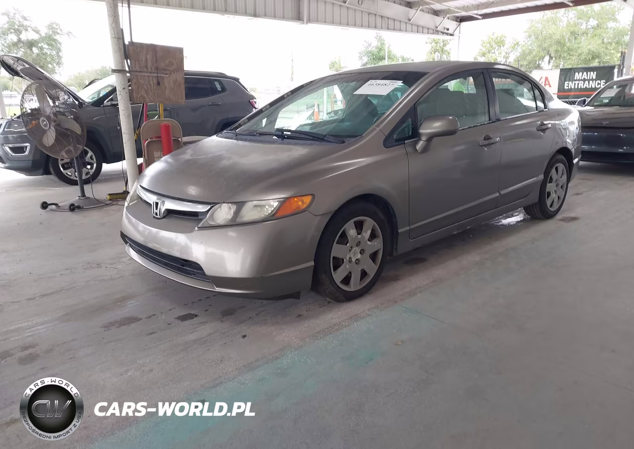 2006 Honda Civic Lx VIN:JHMFA155X6S001248 - 2