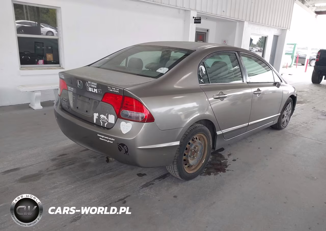 2006 Honda Civic Lx VIN:JHMFA155X6S001248 - 4