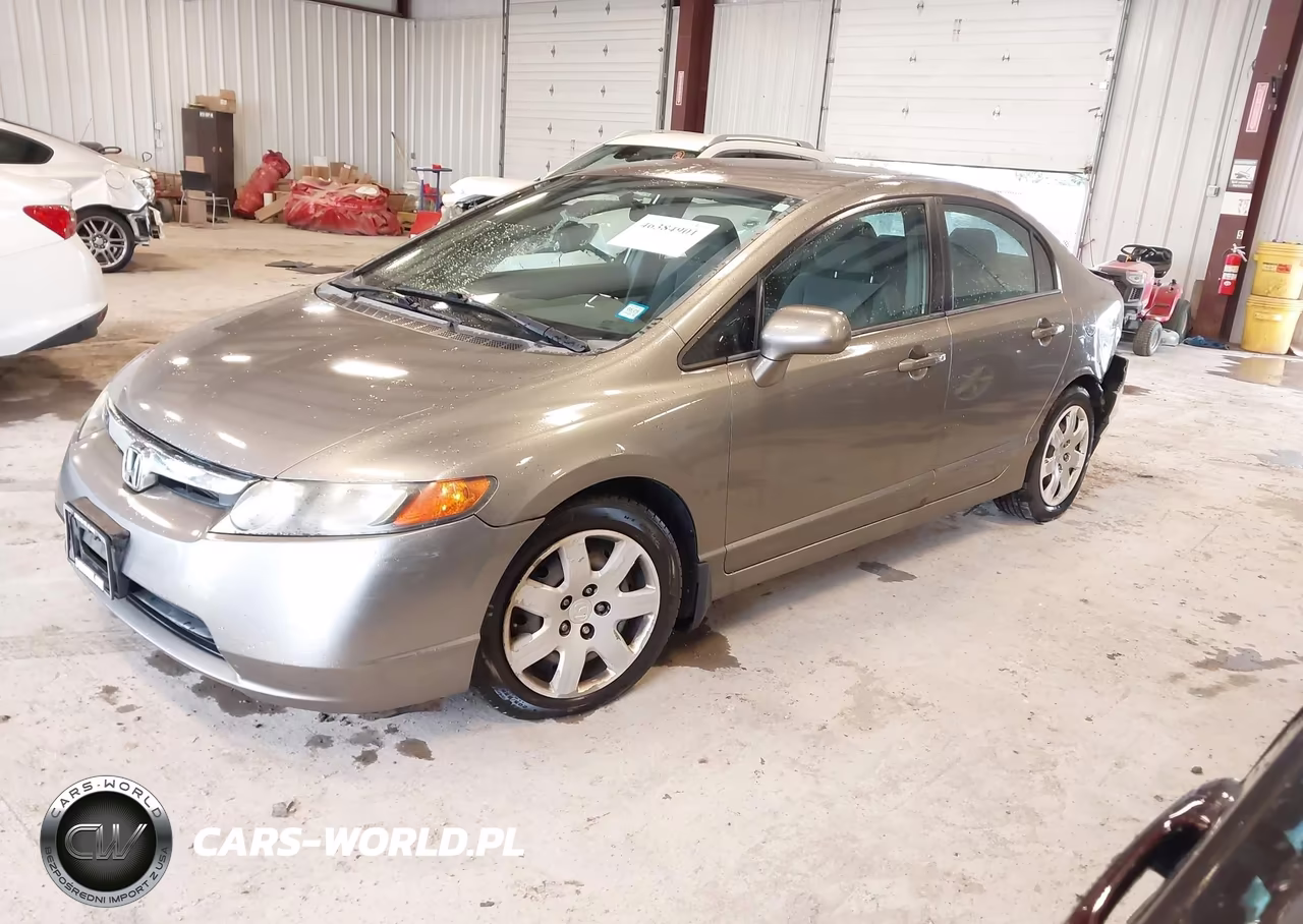 2008 Honda Civic Lx VIN:2HGFA165X8H352821 - 2