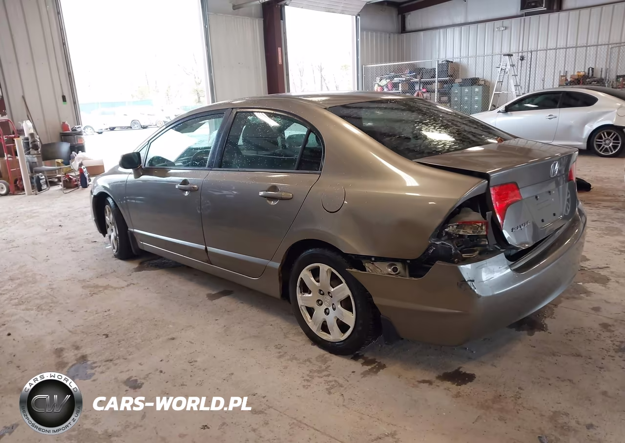 2008 Honda Civic Lx VIN:2HGFA165X8H352821 - 3