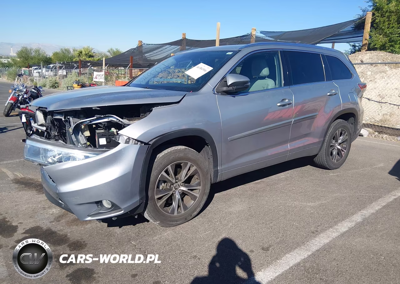 2016 Toyota Highlander Xle V6 VIN:5TDKKRFHXGS504468 - 2