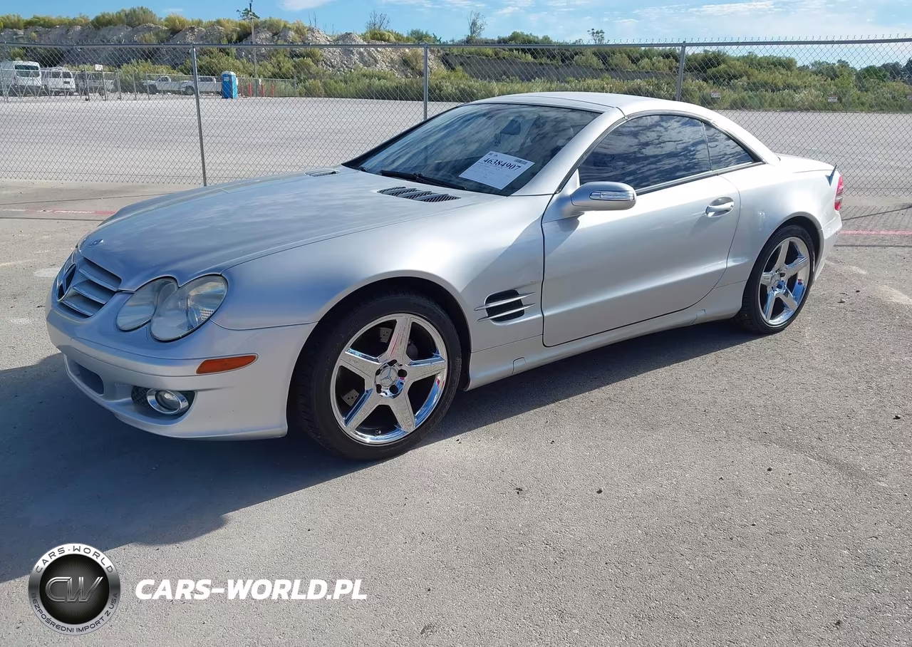 2007 Mercedes-Benz Sl 550 VIN:WDBSK71F17F127733 - 2