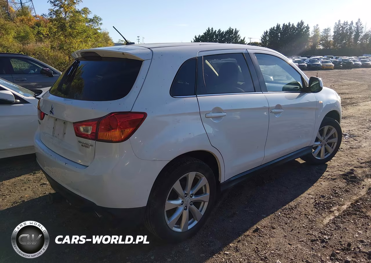 2014 Mitsubishi Outlander Sport Se VIN:4A4AP4AU2EE032380 - 4