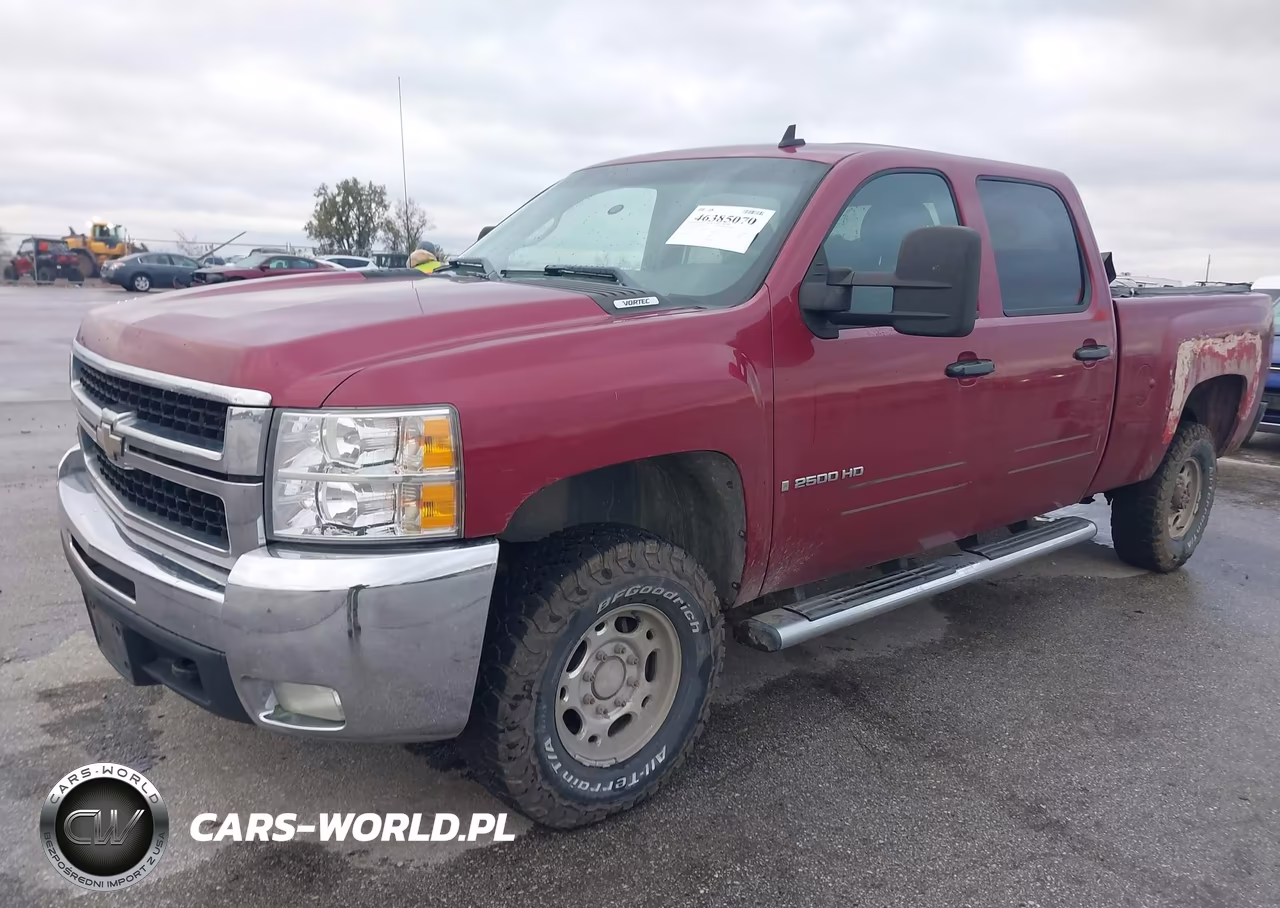 2007 Chevrolet Silverado 2500Hd Lt1 VIN:1GCHK23K17F539336 - 2