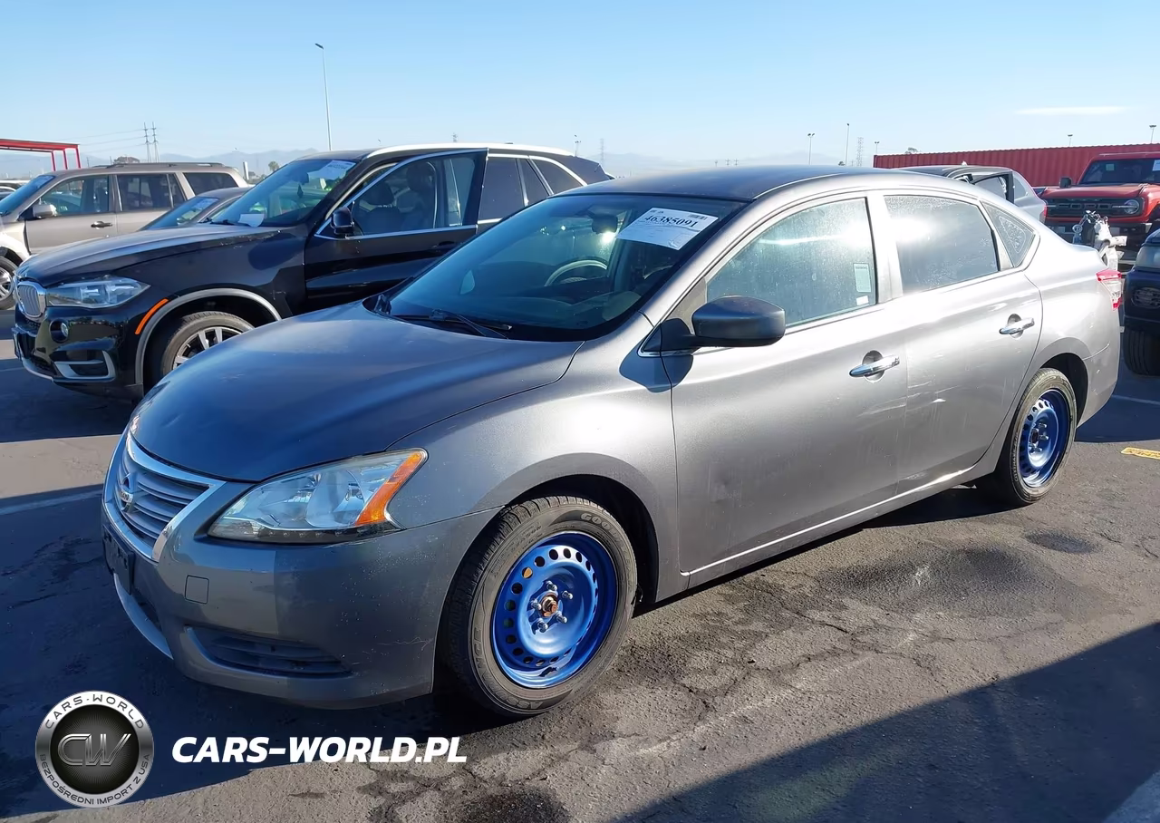 2015 Nissan Sentra Sv VIN:3N1AB7APXFL633798 - 2