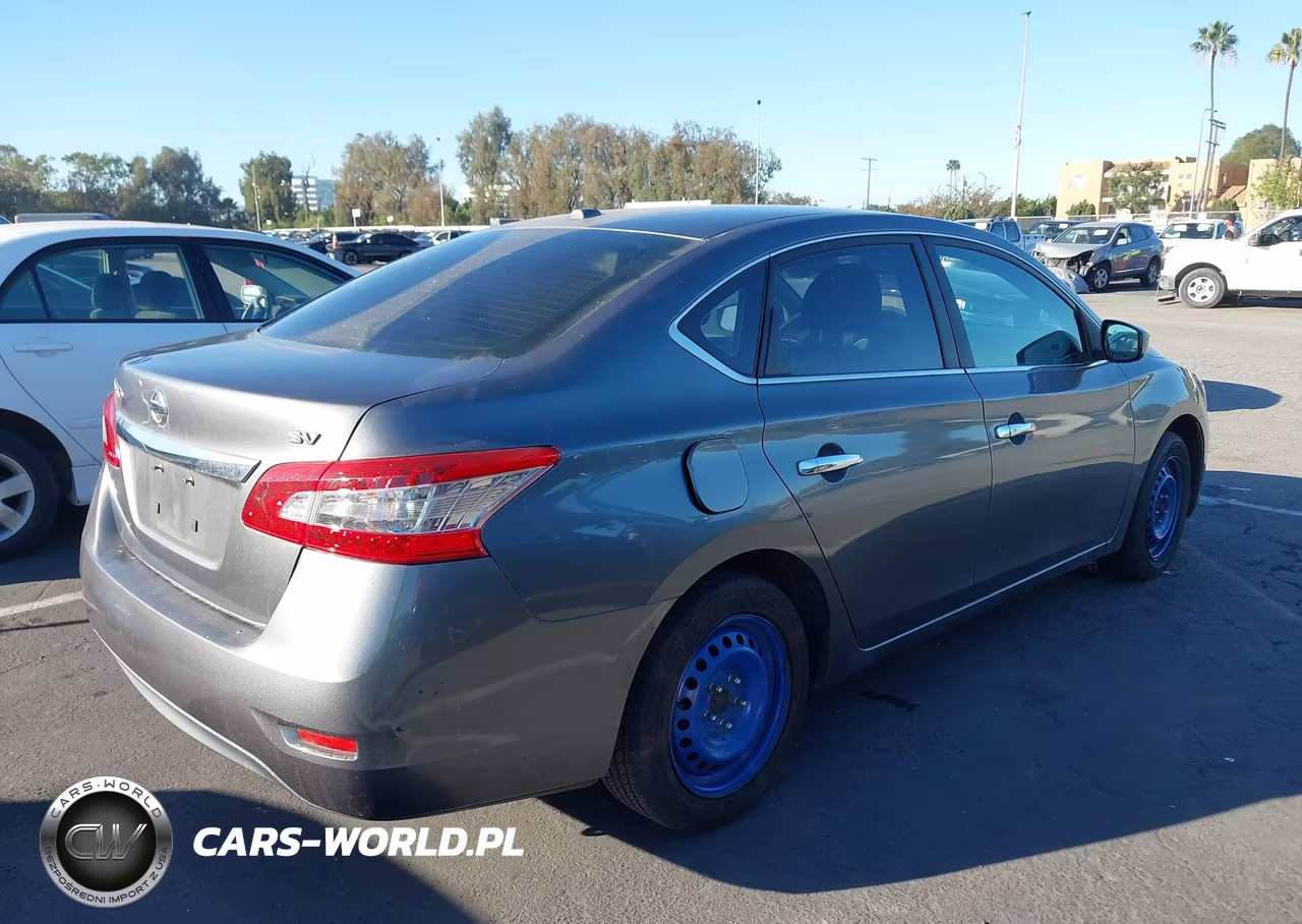 2015 Nissan Sentra Sv VIN:3N1AB7APXFL633798 - 4