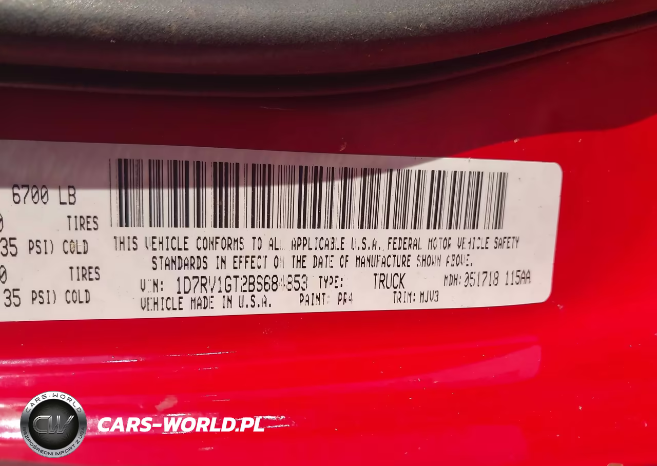 2011 Ram Ram 1500 Slt VIN:1D7RV1GT2BS684853 - 9