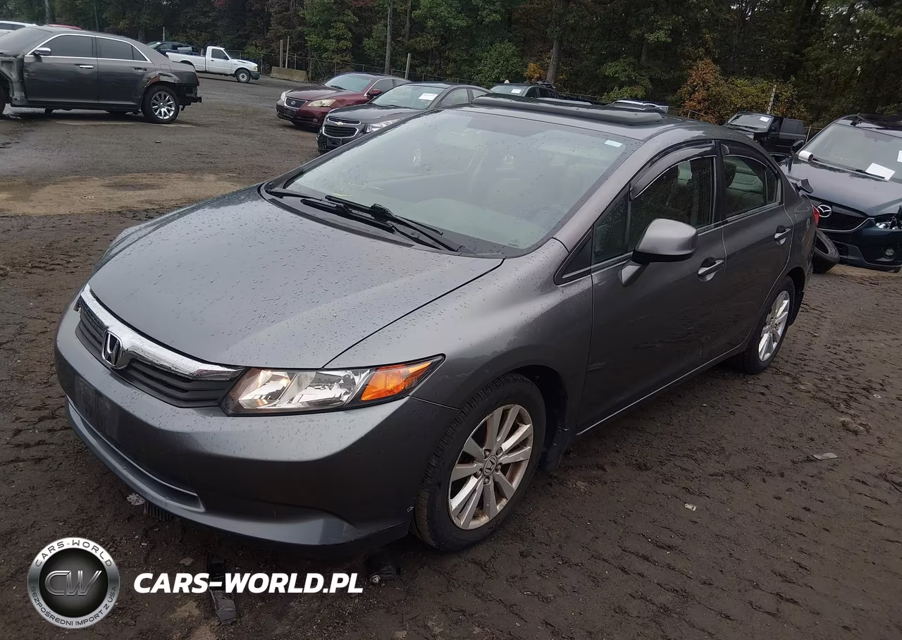 2012 Honda Civic Ex VIN:19XFB2F85CE308922 - 2