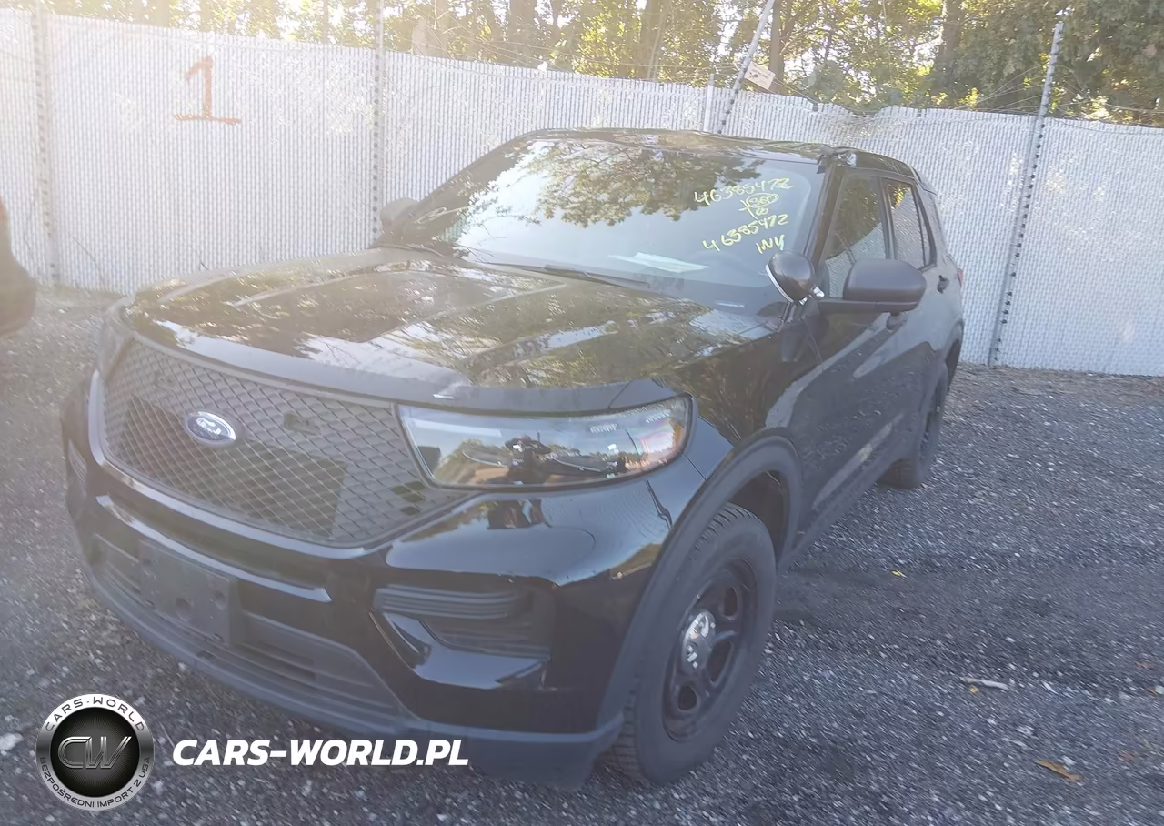 2021 Ford Explorer Police Interceptor VIN:1FM5K8ABXMGC00052 - 2