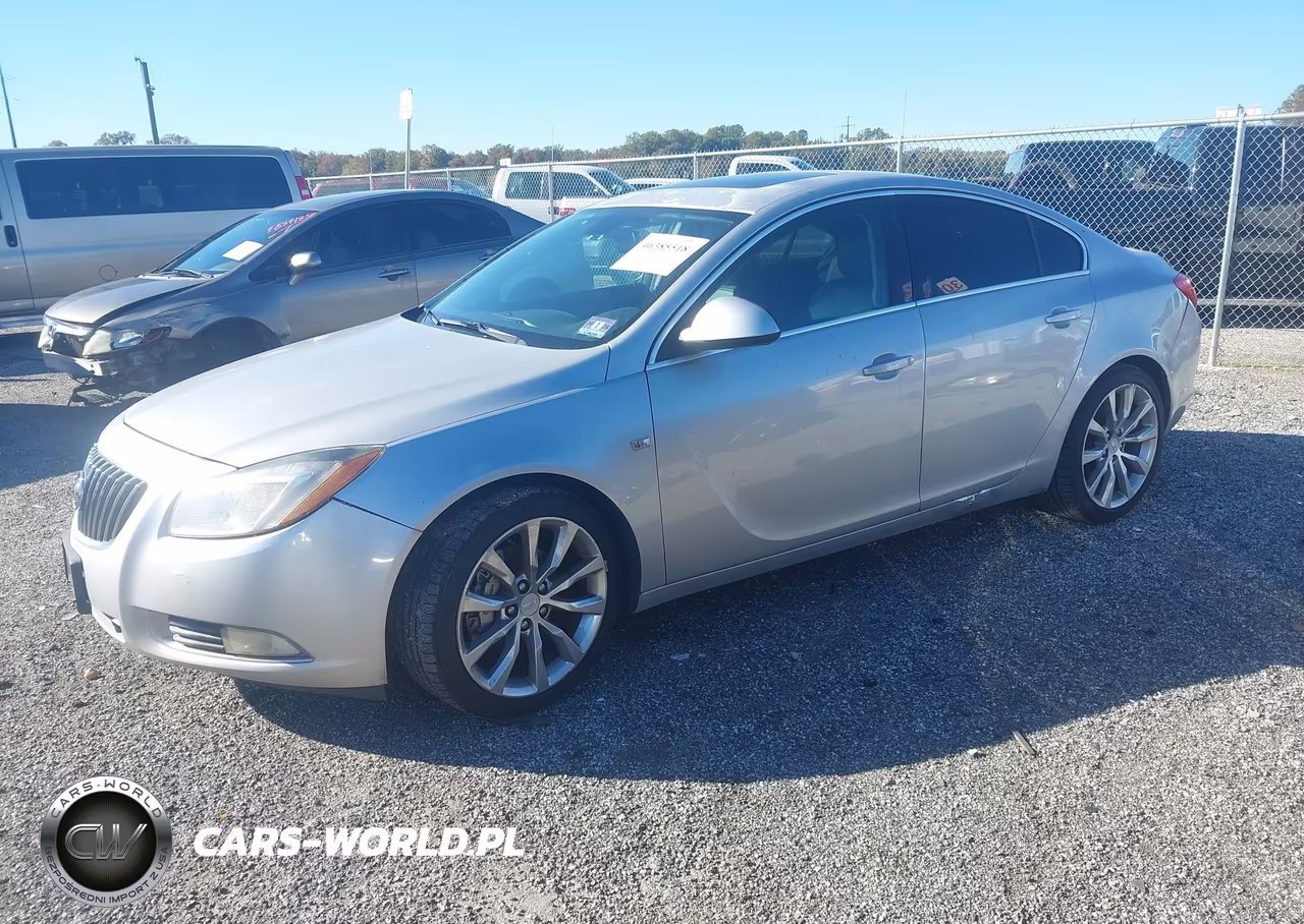 2011 Buick Regal Cxl Turbo Russelsheim VIN:W04GY5GV9B1057746 - 2