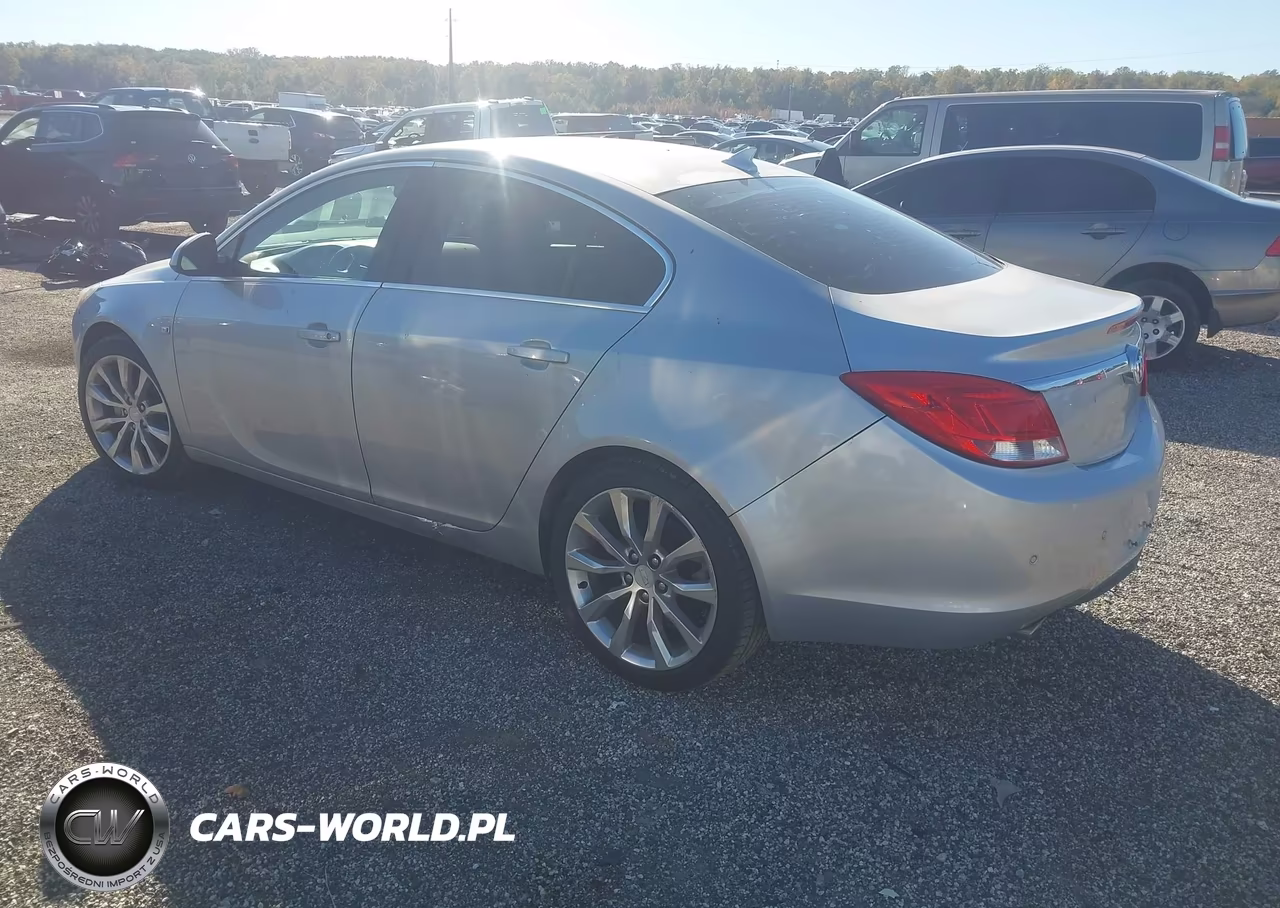 2011 Buick Regal Cxl Turbo Russelsheim VIN:W04GY5GV9B1057746 - 3