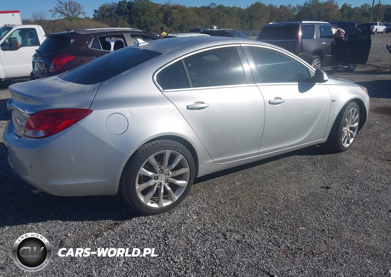 2011 Buick Regal Cxl Turbo Russelsheim VIN:W04GY5GV9B1057746 - 4