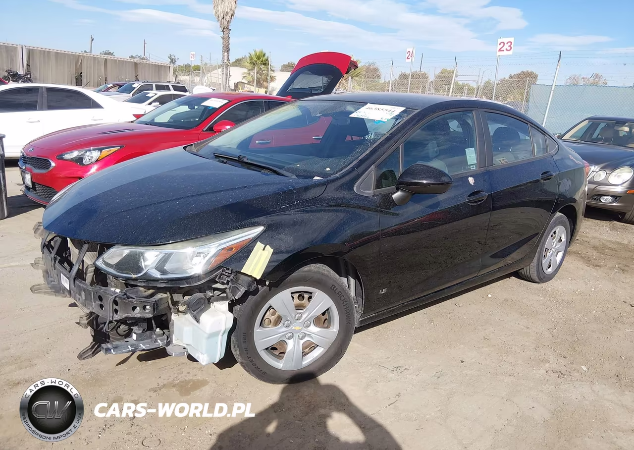 2017 Chevrolet Cruze Ls Auto VIN:1G1BC5SMXH7226281 - 2