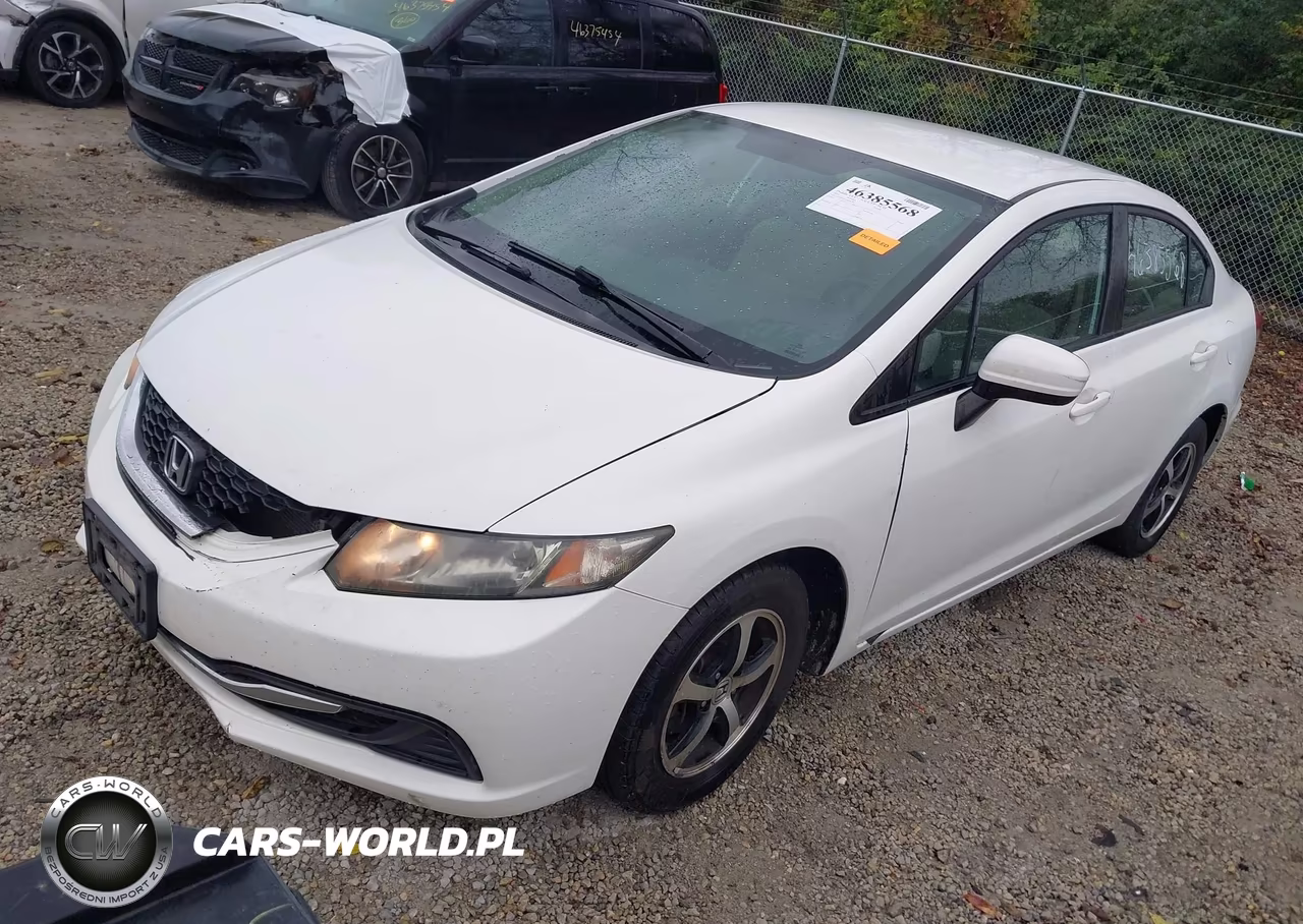2015 Honda Civic Se VIN:19XFB2F7XFE020762 - 2