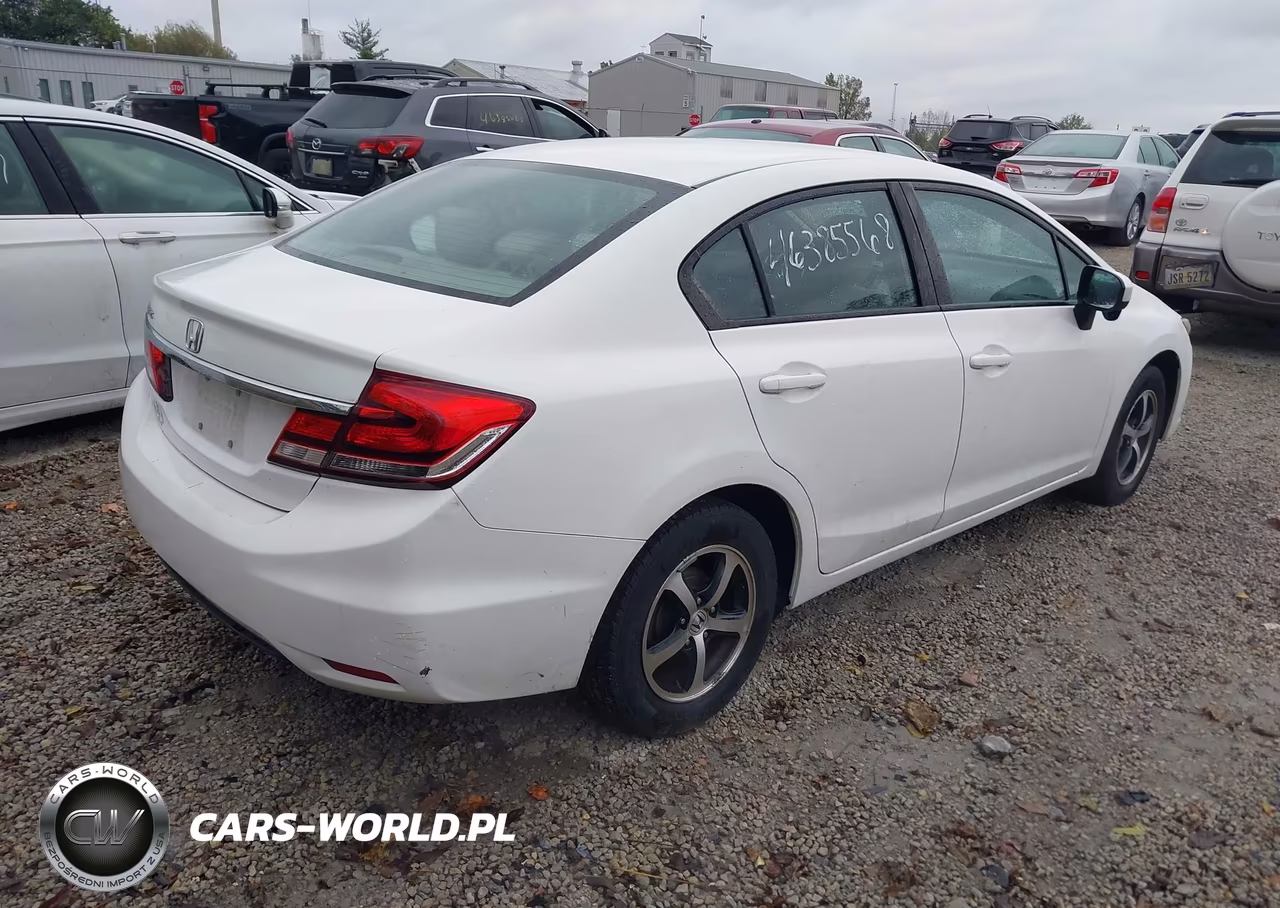2015 Honda Civic Se VIN:19XFB2F7XFE020762 - 4