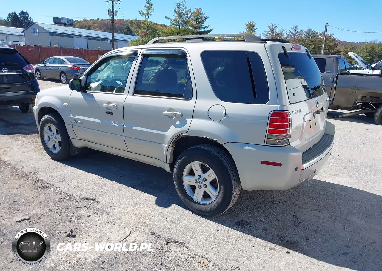 2007 Mercury Mariner Hybrid VIN:4M2CU39H07KJ18411 - 3