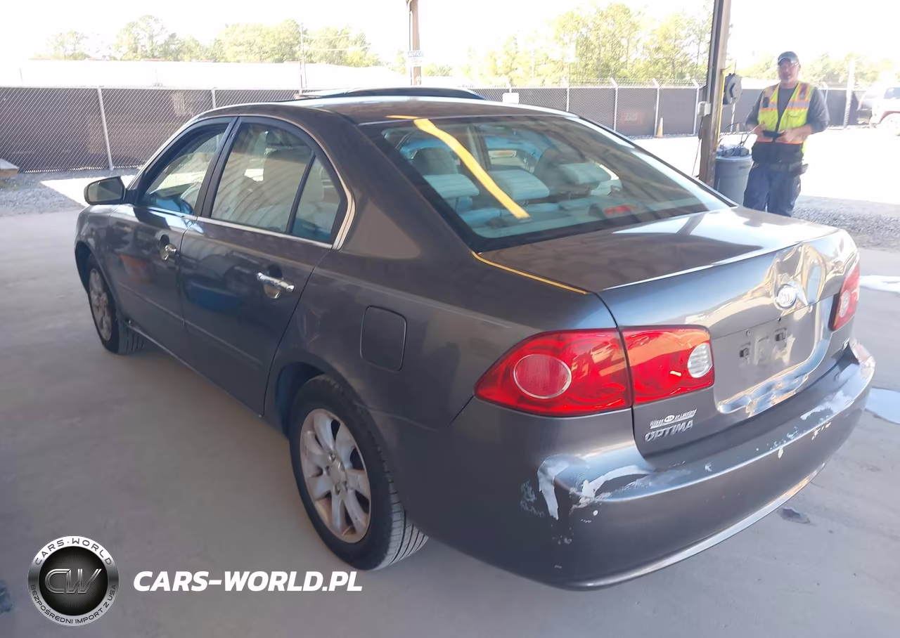 2007 Kia Optima Ex VIN:KNAGE123X75144968 - 3