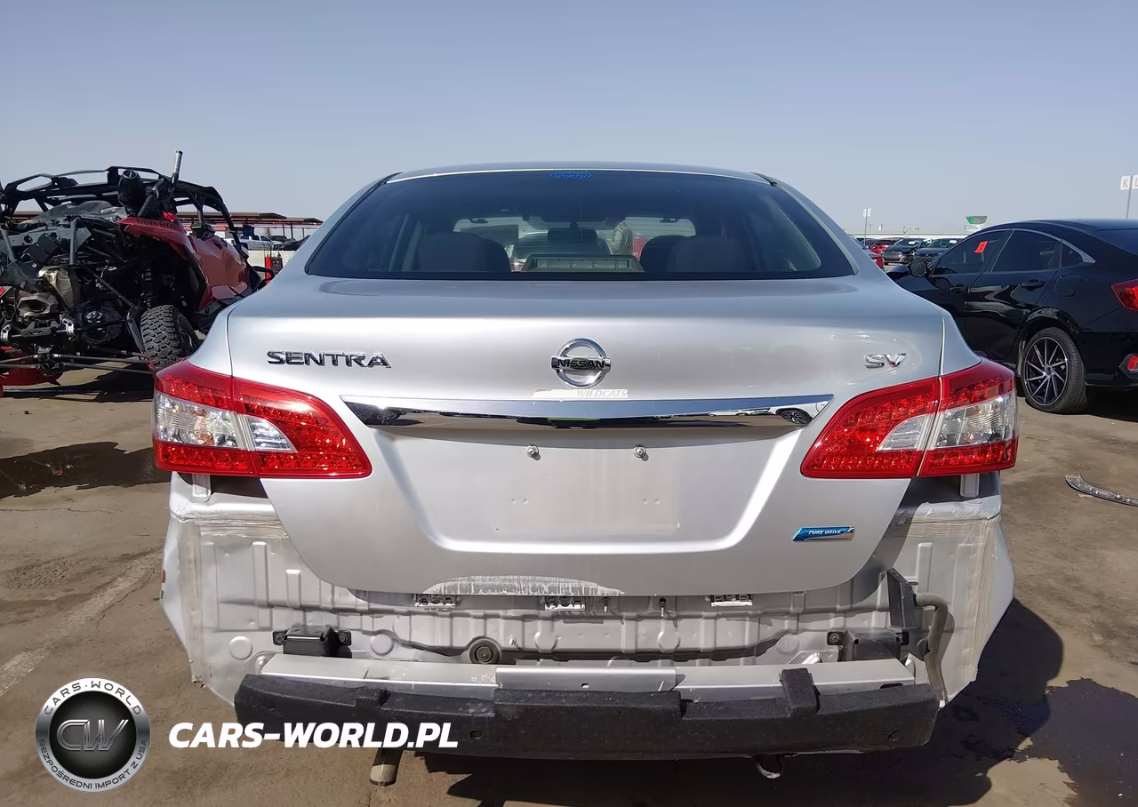 2014 Nissan Sentra Sv VIN:3N1AB7APXEL676813 - 17