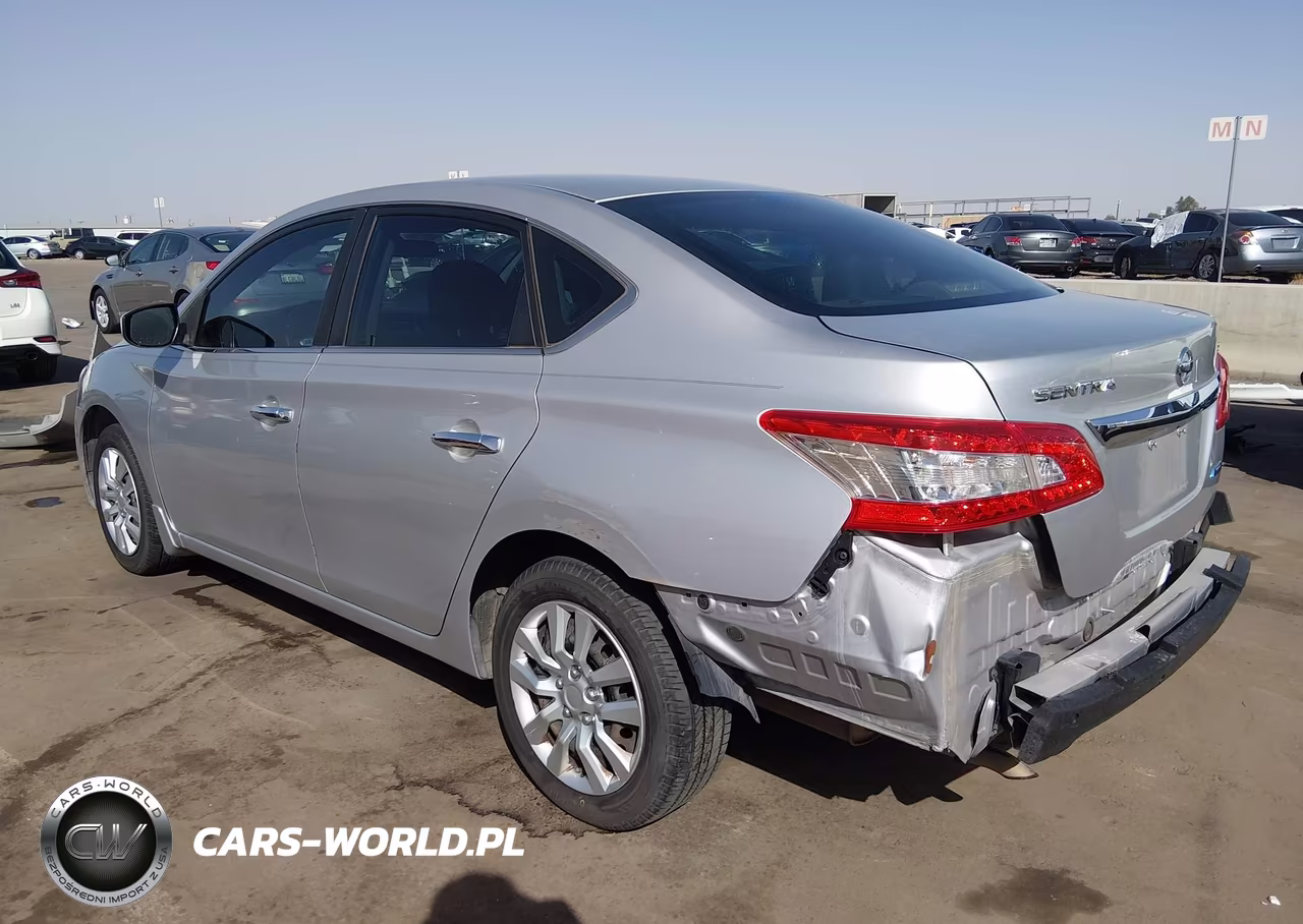 2014 Nissan Sentra Sv VIN:3N1AB7APXEL676813 - 3