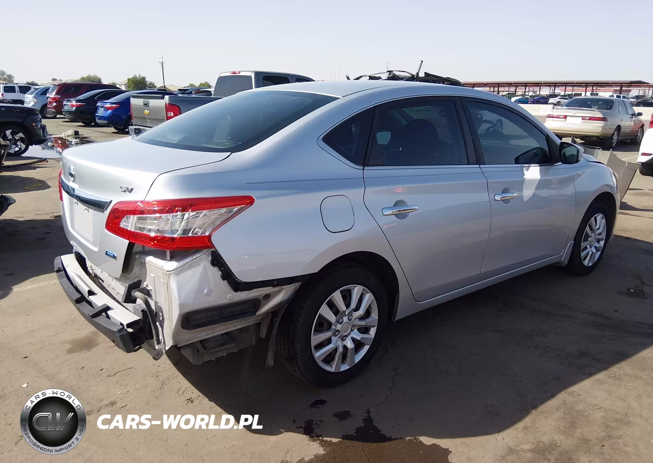 2014 Nissan Sentra Sv VIN:3N1AB7APXEL676813 - 4