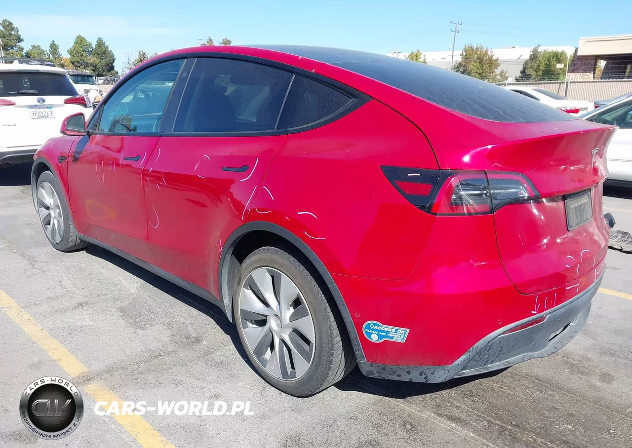 2021 Tesla Model Y Long Range Dual Motor All-Wheel Drive VIN:5YJYGDEEXMF217640 - 3