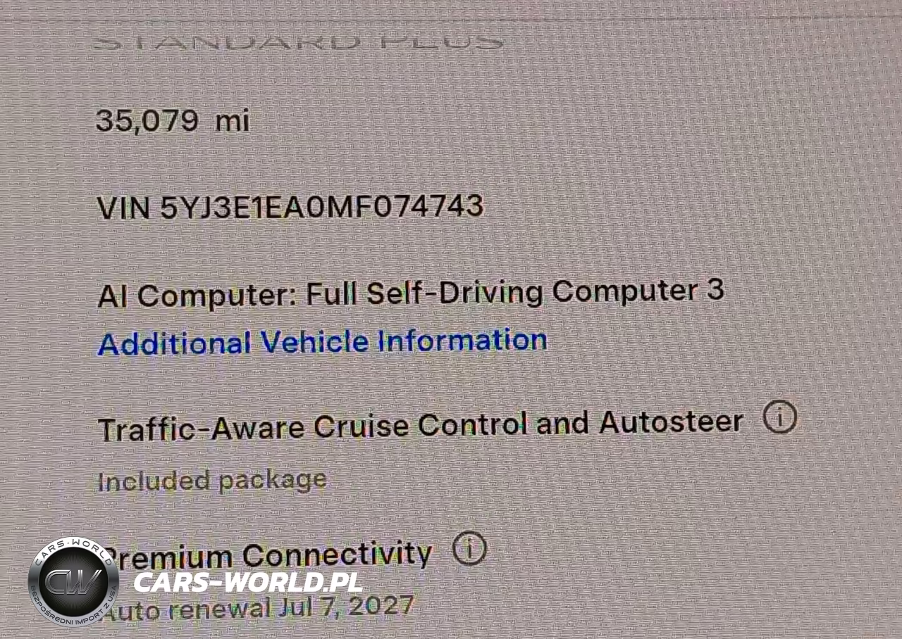 2021 Tesla Model 3 Standard Range Plus Rear-Wheel Drive VIN:5YJ3E1EA0MF074743 - 14