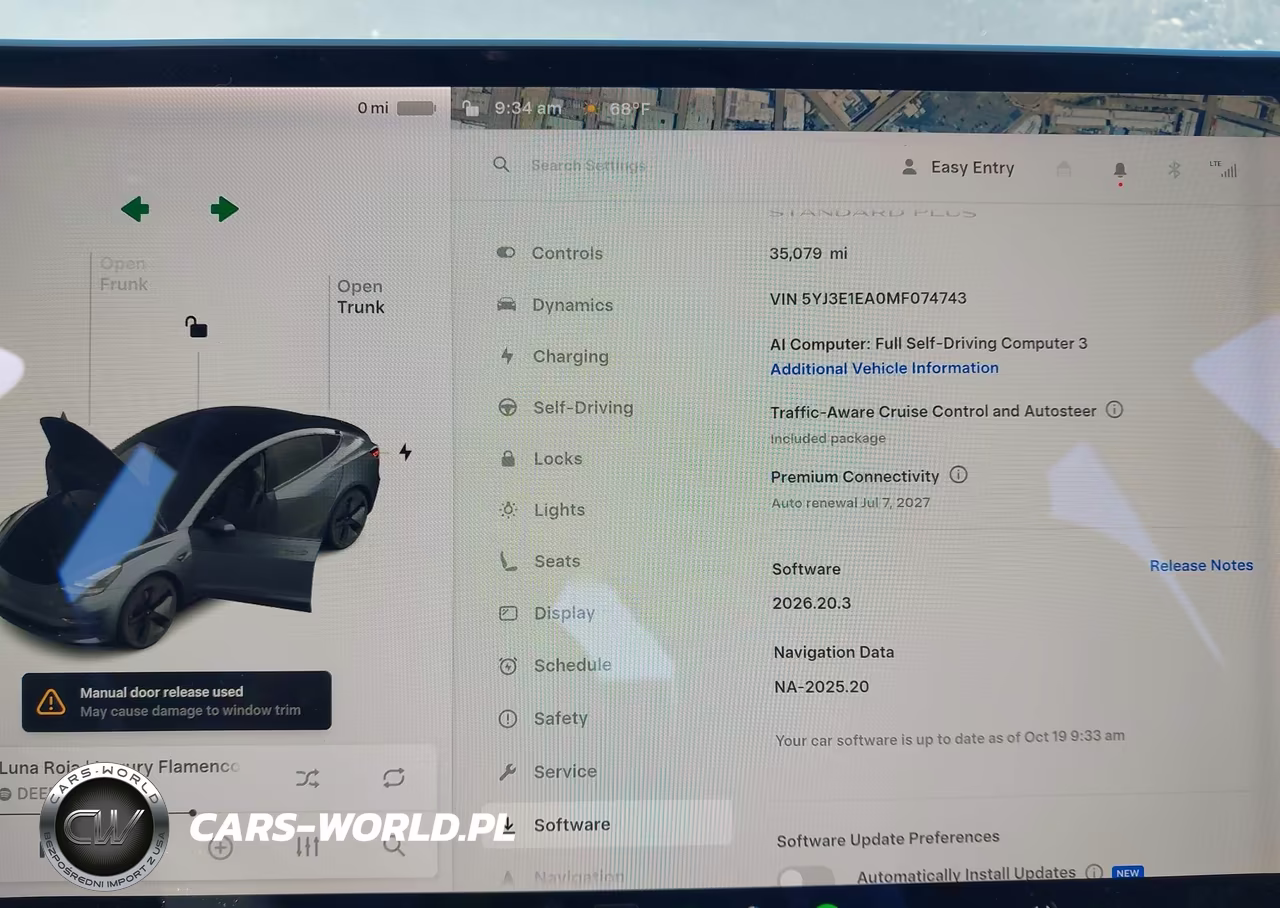 2021 Tesla Model 3 Standard Range Plus Rear-Wheel Drive VIN:5YJ3E1EA0MF074743 - 17