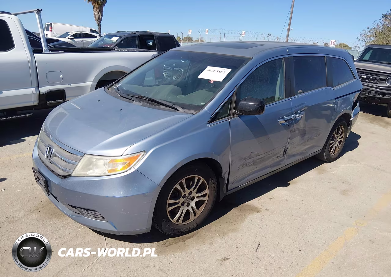 2011 Honda Odyssey Ex-L VIN:5FNRL5H69BB012933 - 2
