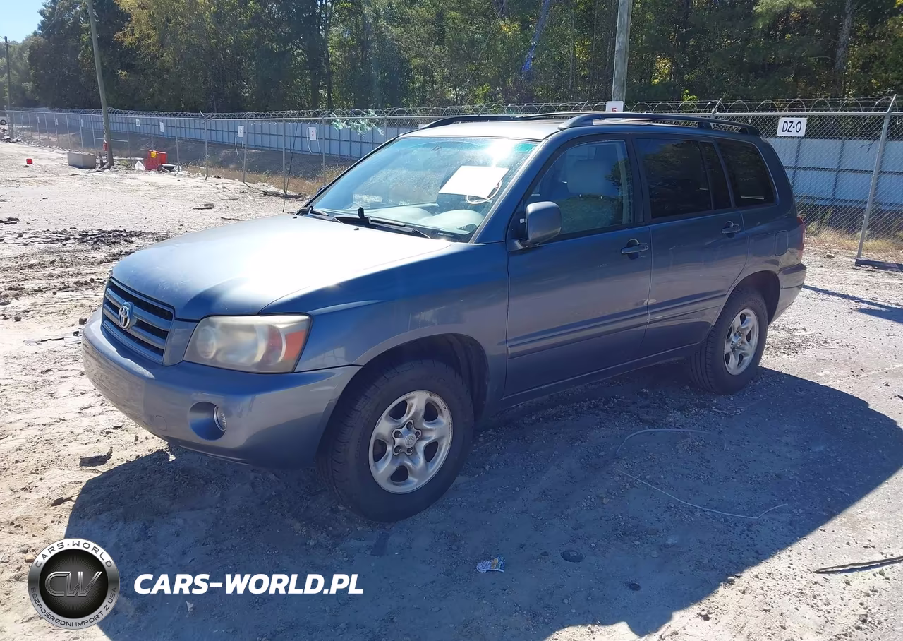 2005 Toyota Highlander VIN:JTEGD21A050108580 - 2