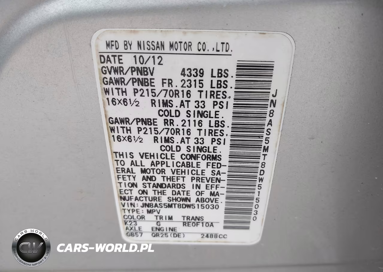 2013 Nissan Rogue S VIN:JN8AS5MT8DW515030 - 9