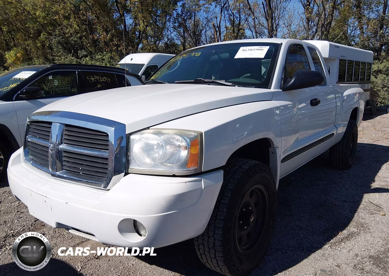 2007 Dodge Dakota Slt VIN:1D7HE42K07S137342 - 2