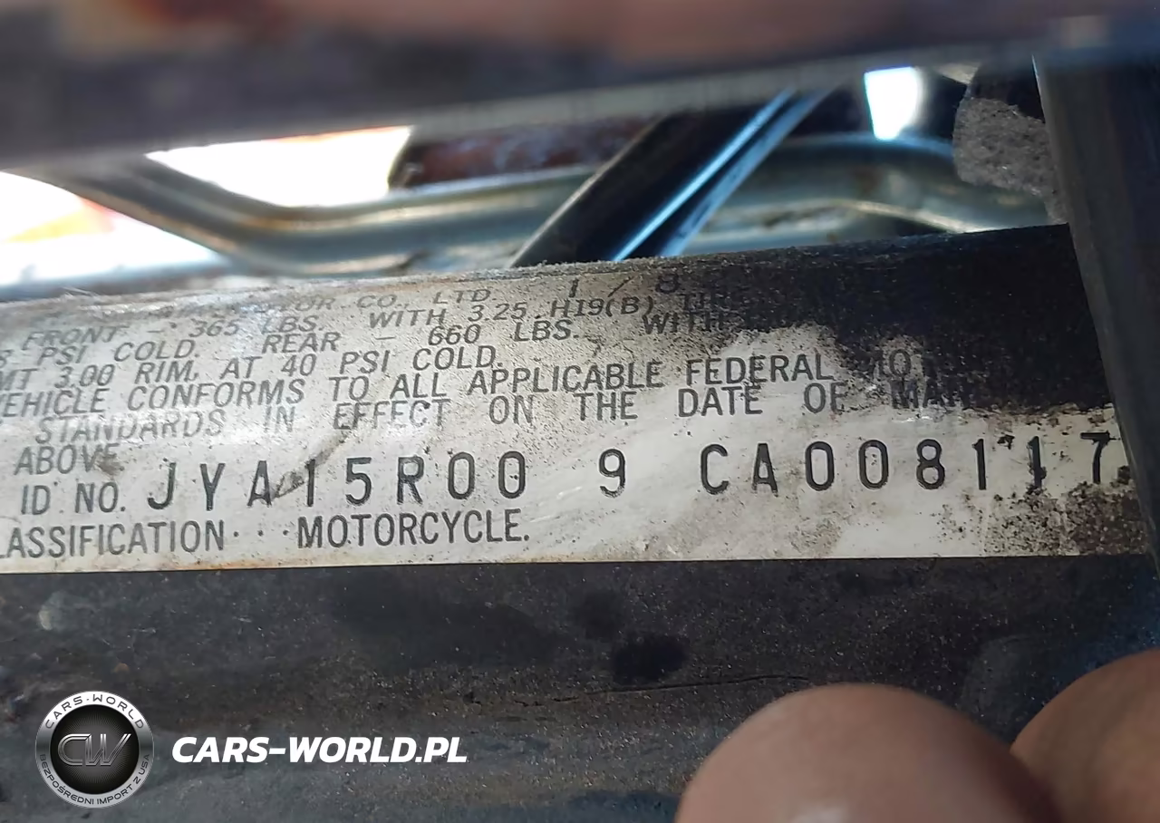 1982 Yamaha Xj750 VIN:JYA15R009CA008117 - 10