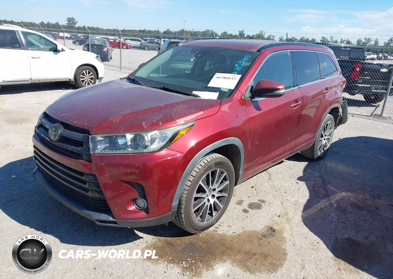2017 Toyota Highlander Se VIN:5TDKZRFH2HS230079 - 2