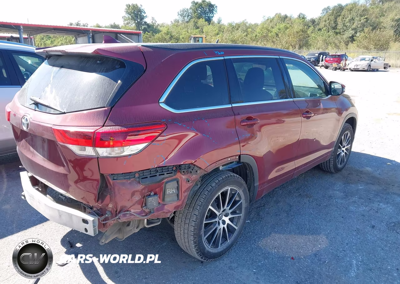 2017 Toyota Highlander Se VIN:5TDKZRFH2HS230079 - 4