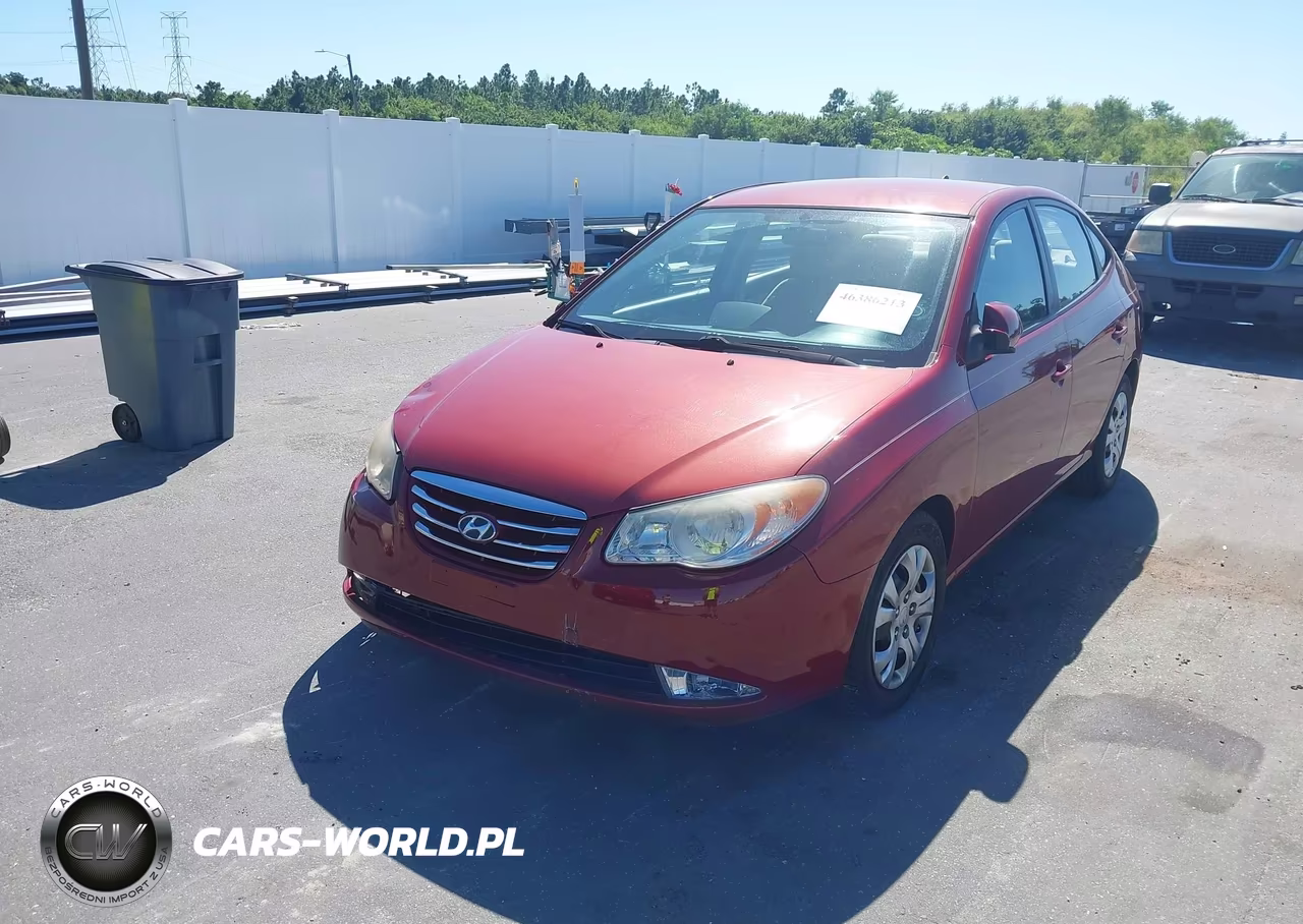 2010 Hyundai Elantra Gls VIN:KMHDU4AD7AU930689 - 2