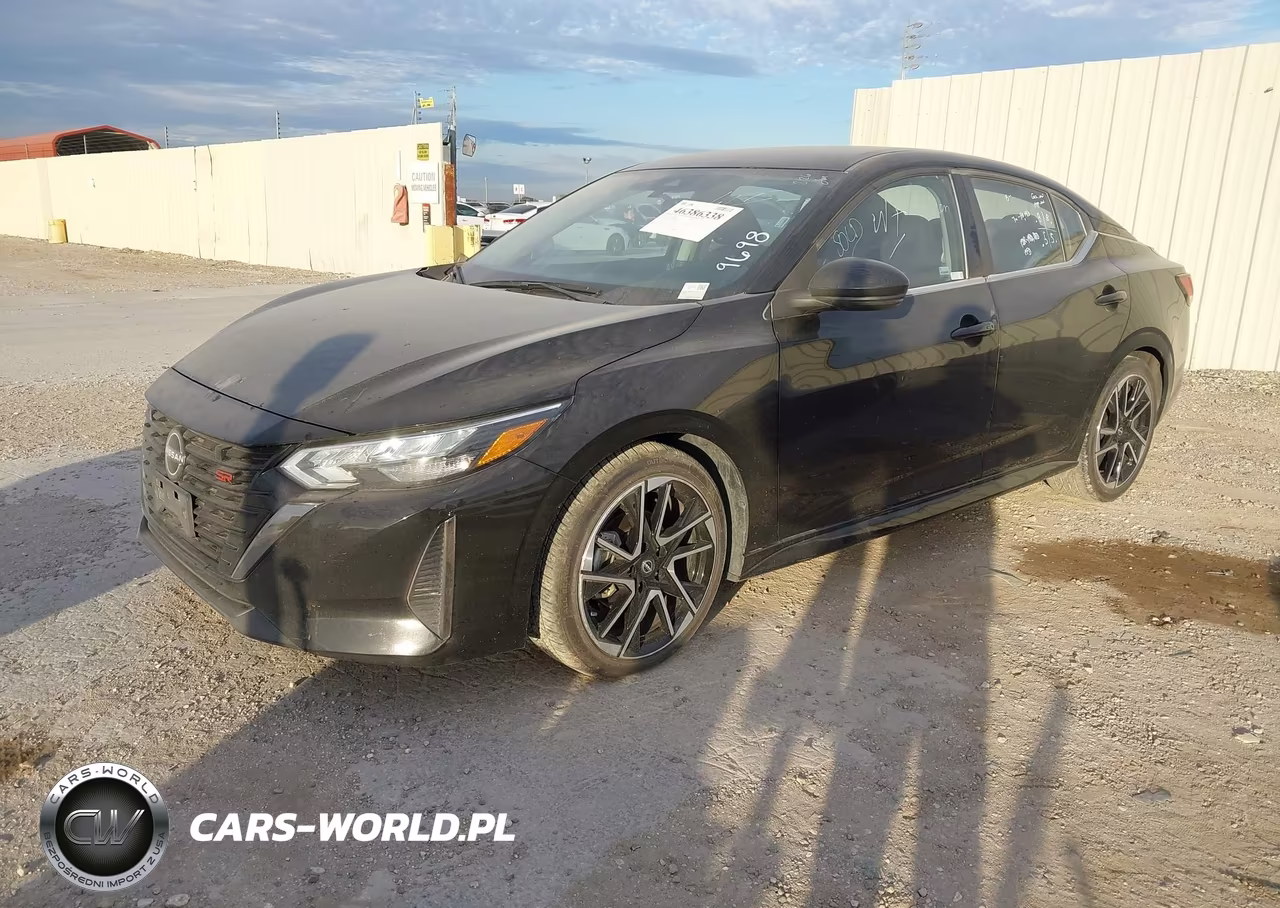 2025 Nissan Sentra Sr VIN:3N1AB8DV4SY299698 - 2