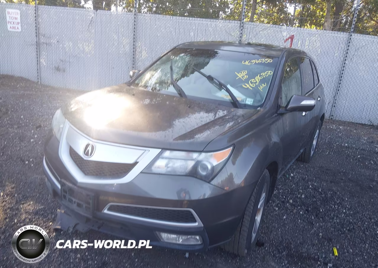 2012 Acura Mdx Technology Package VIN:2HNYD2H39CH523044 - 2