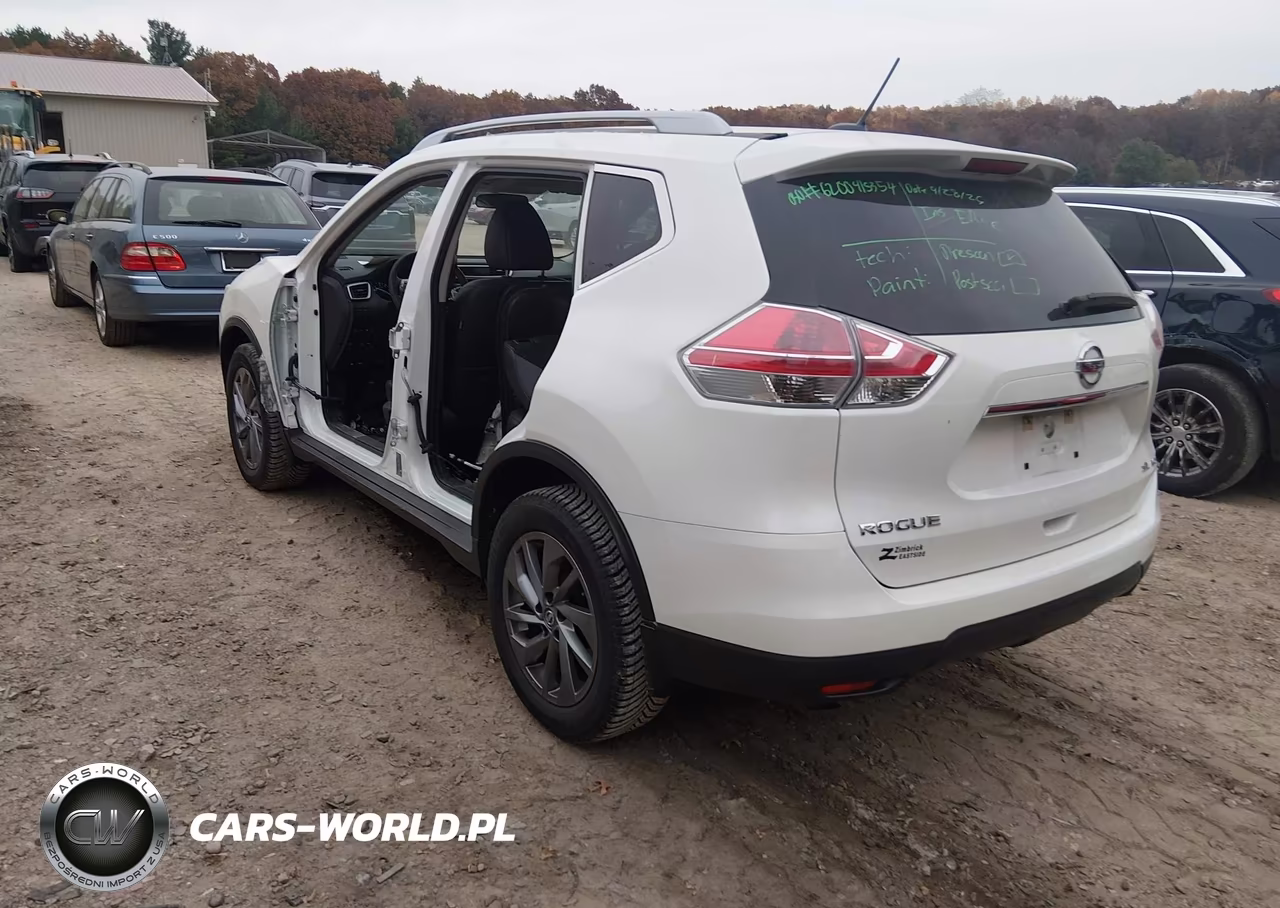 2016 Nissan Rogue Sl VIN:5N1AT2MVXGC752595 - 3