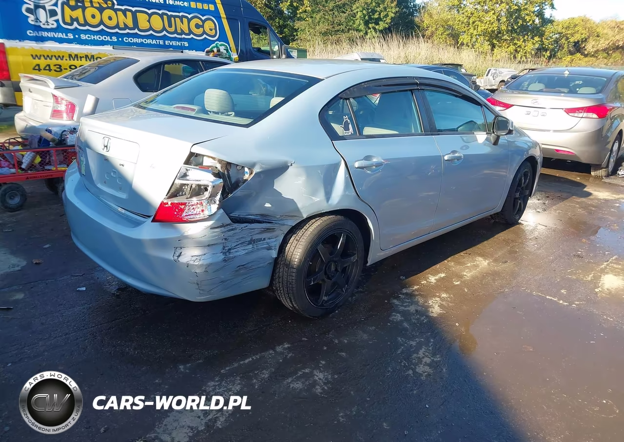 2012 Honda Civic Lx VIN:2HGFB2F58CH577024 - 4