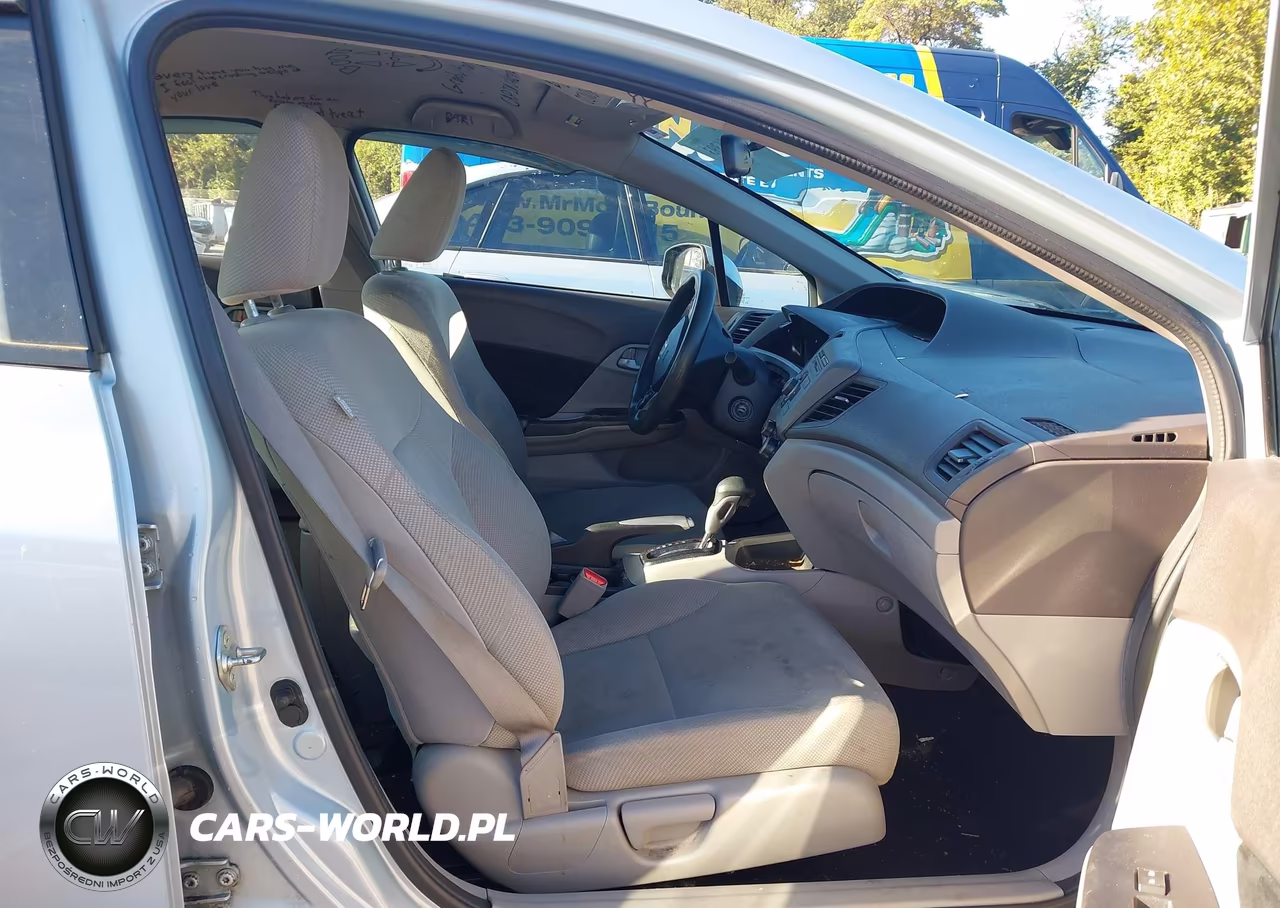 2012 Honda Civic Lx VIN:2HGFB2F58CH577024 - 5