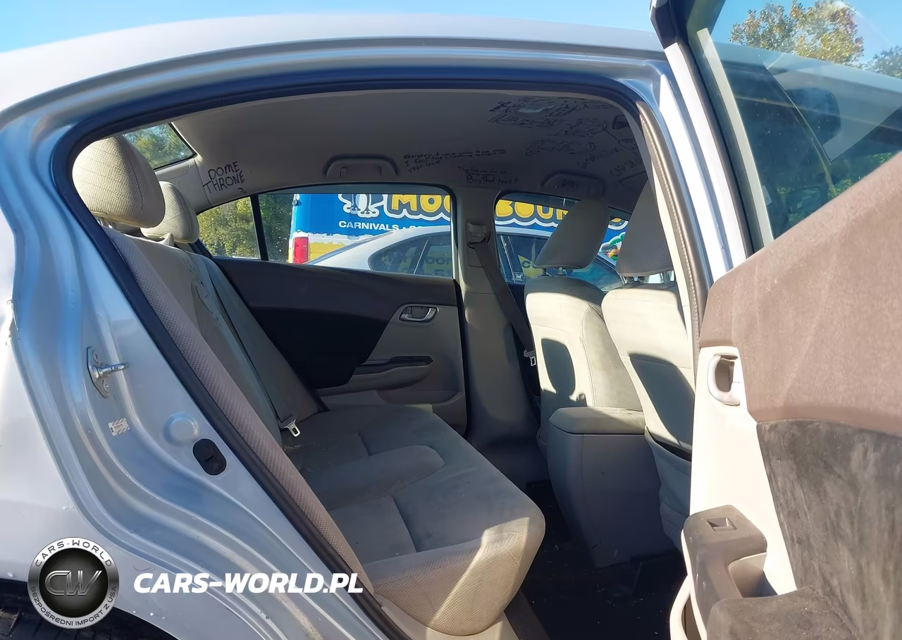 2012 Honda Civic Lx VIN:2HGFB2F58CH577024 - 8