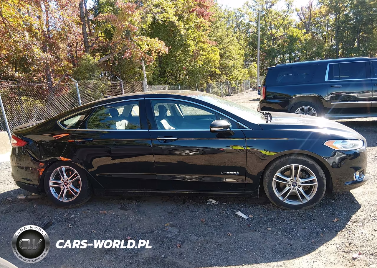 2016 Ford Fusion Hybrid Titanium VIN:3FA6P0RU4GR244357 - 13