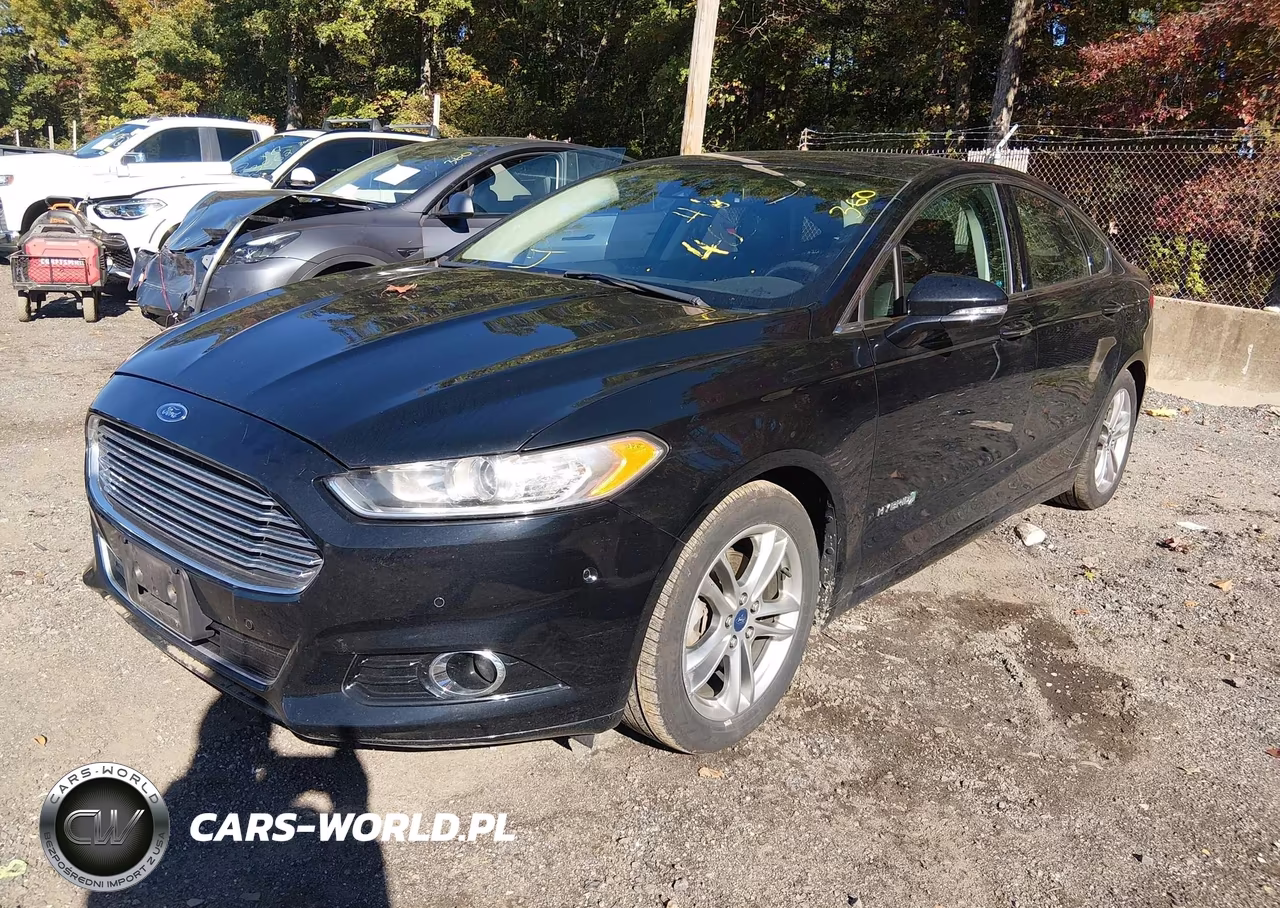 2016 Ford Fusion Hybrid Titanium VIN:3FA6P0RU4GR244357 - 2