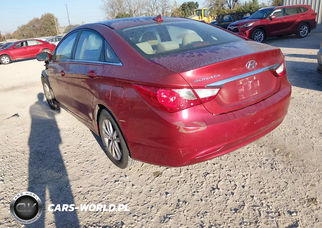 2013 Hyundai Sonata Gls VIN:5NPEB4AC7DH699801 - 3