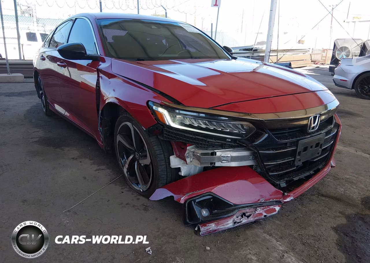 2021 Honda Accord Sport VIN:1HGCV1F37MA098712 - 6