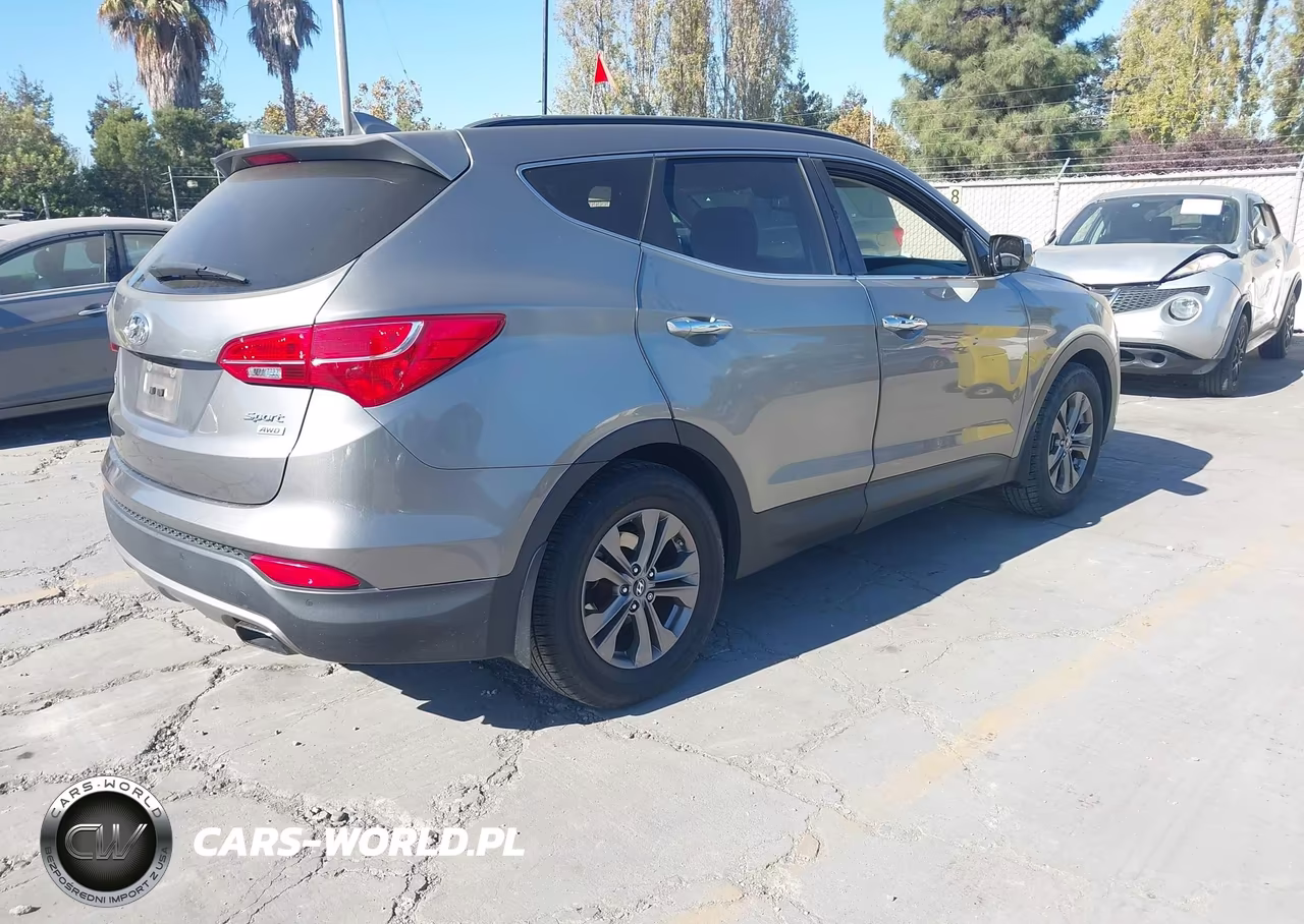 2014 Hyundai Santa Fe Sport 2.4L VIN:5XYZUDLB7EG166212 - 4