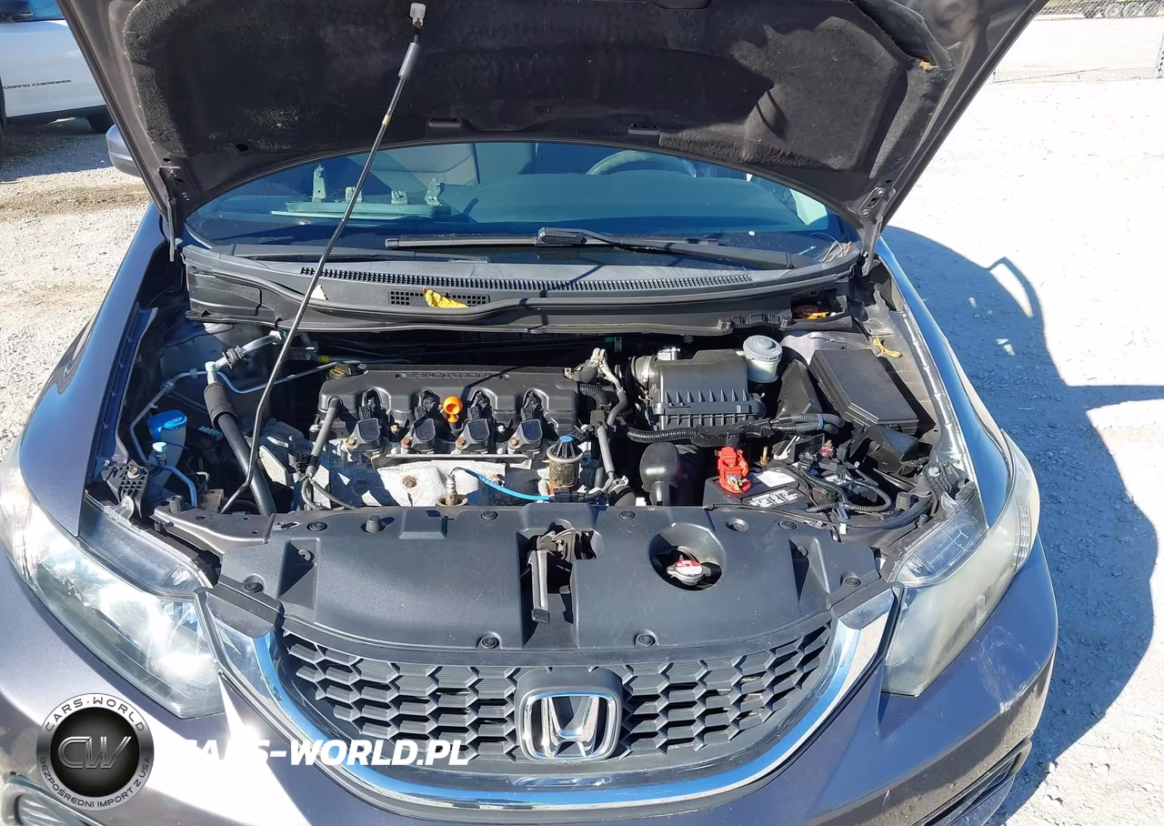 2014 Honda Civic Lx VIN:19XFB2F55EE010122 - 10
