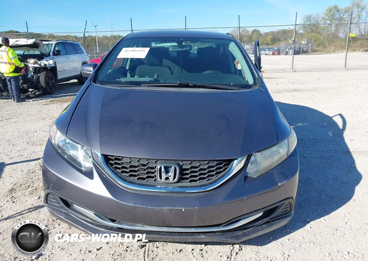 2014 Honda Civic Lx VIN:19XFB2F55EE010122 - 12